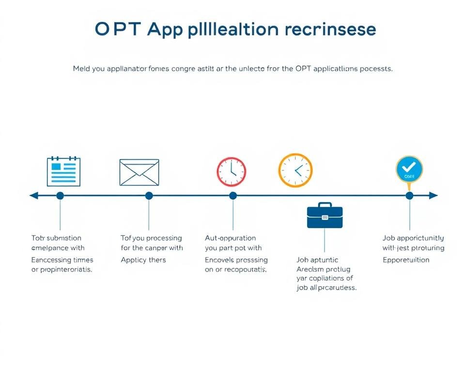 OPT application timeline